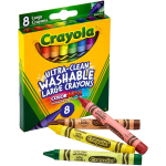 Crayola Jumbo Ultra Clean Washable Crayons 8pc by Crayola 1