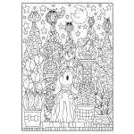 Creative Haven Adorable Dogs Coloring Book by Dover Publications 3