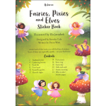 Fairies Pixies and Elves Sticker Book by Usborne 1