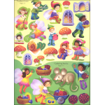 Fairies Pixies and Elves Sticker Book by Usborne 4