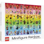 LEGO Minifigure Rainbow 1000pc Puzzle by Chronicle Books