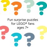 LEGO Mystery Minifigure Mini Puzzle Blue Edition by Chronicle Books 1