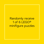 LEGO Mystery Minifigure Mini Puzzle Blue Edition by Chronicle Books 3