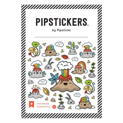 Lava At First Sight Sticker Sheet by Pipsticks