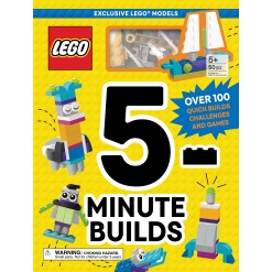 Lego 5 Minute Builds 100 Quick Model Build Ideas Basic Brick Kit and Awesome Games to Inspire Imagination and Creativity by Sourcebooks