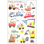 Little Stickers Diggers and Cranes by Usborne 3