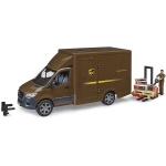 MB Sprinter UPS w Driver and Accessories by Bruder