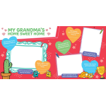 My Sleepover at Grandmas House A Grandma and Me Activity and Memory Book Keepsake for Toddlers and Kids by Sourcebooks 2