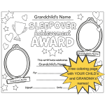My Sleepover at Grandmas House A Grandma and Me Activity and Memory Book Keepsake for Toddlers and Kids by Sourcebooks 6