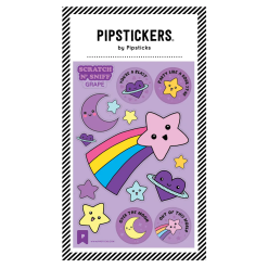 Over The Moon Scratch N Sniff Sticker Sheet by Pipsticks
