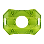 Pogo Ball Trick Board Green Mean by Flybar 5