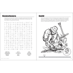 Rocks Minerals Activity Book by Adventure Keen 3