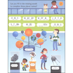 Space Puzzles Pad by Usborne 2