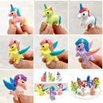 Unicorn and Pegasus Erasers by Iwako 1
