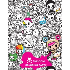 tokidoki Coloring Party by Sterling Publishing