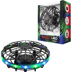 Scoot LED Hand Operated Drone GreenBlue by Force1