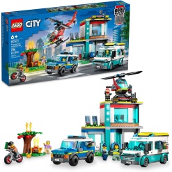 City Emergency Vehicles HQ by Lego