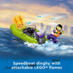 City Fire Rescue Boat by Lego 3