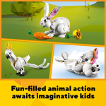 Creator 3in1 White Rabbit by Lego 2