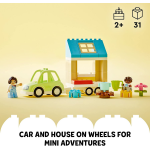 Duplo Town Family House On Wheels by Lego 1
