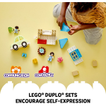 Duplo Town Family House On Wheels by Lego 4