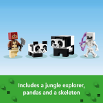 Minecraft The Panda Haven by Lego 5