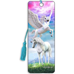 Pegasus and Unicorn Bookmark by Artgame