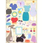 Sticker Dolly Dressing Dogs Puppies by Usborne 4