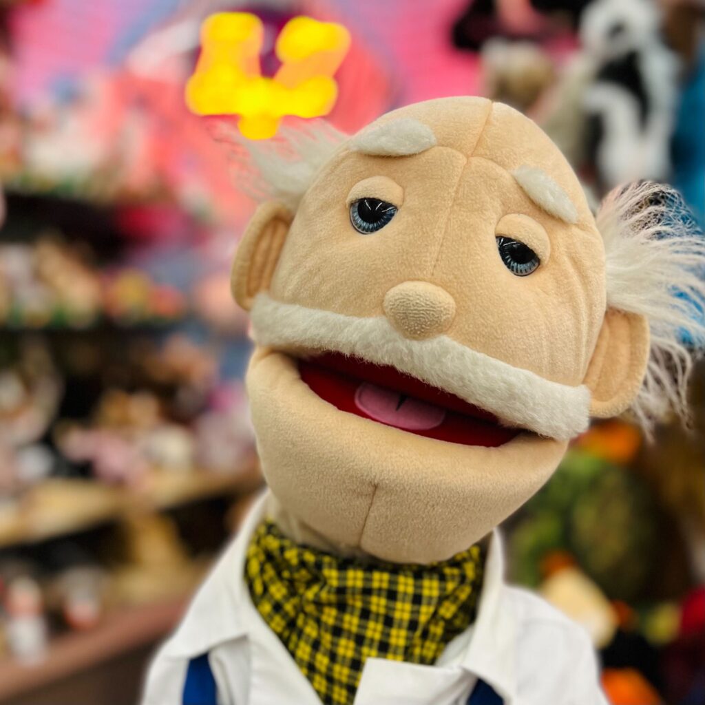 A2Z's puppet staff member Dr. Moody