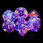 Blue Enchantress Set of Dice - Image 4