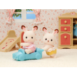 Calico Critters Chocolate Rabbit Twins - Image 2