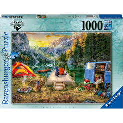 Calm Campsite 1000pc Puzzle-by-Ravensburger