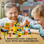 Classic Creative Neon Fun Brick Box - Image 2