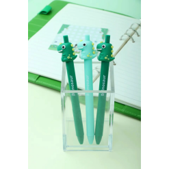 Dinosaur Retractable Gel Pen-by-BC USA