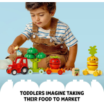 Duplo My First Fruit and Vegetable Tractor Toy - Image 3
