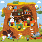 Forest School 25pc Floor Puzzle - Image 2