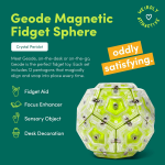 Geode Magnetic Fidget Set - Peridot - Image 2