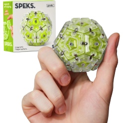Geode Magnetic Fidget Set - Peridot-by-Speks