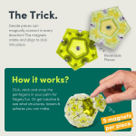 Geode Magnetic Fidget Set - Peridot - Image 5