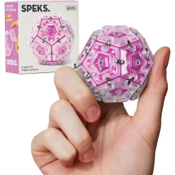 Geode Magnetic Fidget Set - Rose Quartz-by-Speks