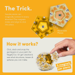 Geode Magnetic Fidget Set - Topaz - Image 5