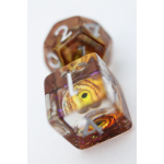 Golden Dragon Eye Set of Dice - Image 3