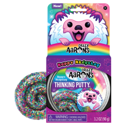 Happy Hedgehog Thinking Putty - Trendsetters Putty Pets Series-by-Crazy Aaron's Putty World