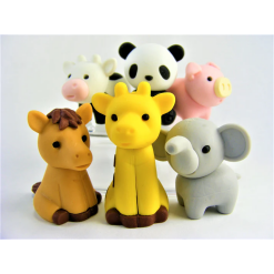 Iwako Zoo Animal Eraser-by-Iwako