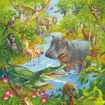 Jungle Fun 3 x 49pc Puzzle Set - Image 4