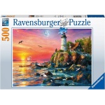 Lighthouse at Sunset 500pc Puzzle-by-Ravensburger