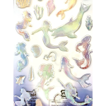 Mermaid Crystal Gel Stickers - Image 2