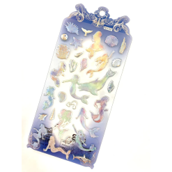 Mermaid Crystal Gel Stickers-by-BC USA