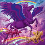 Mythical Majesty 3 x 49 pc Puzzle Set - Image 2