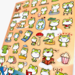 Nekoni Frog Stickers - Image 2